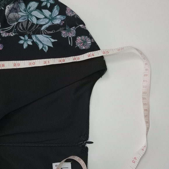 $5 Last Chance! NICOLE MILLER | Long Bell Sleeve Floral Shift Dress - Picture 11 of 11